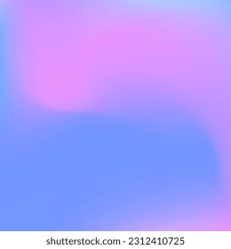 Cold Pink Sky Indigo Lavender Smooth Surface. Fluid Wavy Water Blue Violet Gradient Background. Curve Pastel Calm Light Sunset Swirl Gradient Mesh. Blurred Color Liquid Dynamic Sunrise Background.