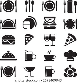 Icono de exprimidor prensado en frío en un diseño de Vector de trazo negro y versión sólida plana sobre fondo blanco