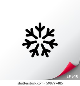 Cold sign icon