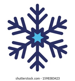 Cold, snow, snowflake Icon  Isolated Vector icon which can easily modify or edit
