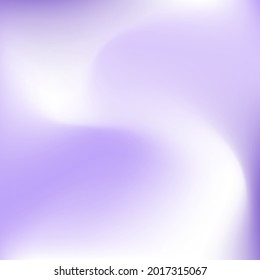 Cold Spotlight Color White Blurred Texture. Paint Purple Trendy Watercolor Dynamic Swirl Gradient Mesh. Vibrant Curve Violet Liquid Background. Pastel Fluid Fashion Lavender Gradient Backdrop.