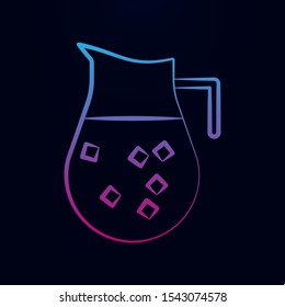 Cold tea nolan icon. Simple thin line, outline vector of tea icons for ui and ux, website or mobile application