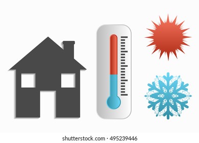 cold temperature and heat housing