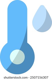 cold temperature icon design in 32px size