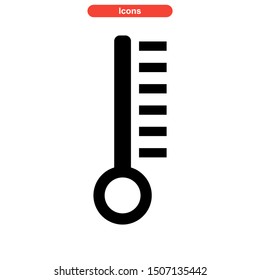 cold temperature icon isolated sign symbol vector illustration - high quality black style vector icons
