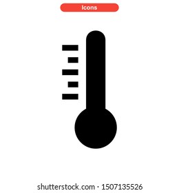 cold temperature icon isolated sign symbol vector illustration - high quality black style vector icons
