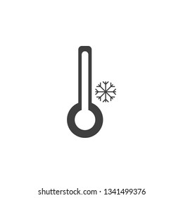 cold temperature icon. One of the collection icons for websites, web design, mobile app