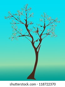 cold tree