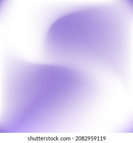 Cold Vibrant Spotlight Paint Design Picture. Liquid White Dynamic Watercolor Violet Swirl Gradient Mesh. Trendy Lavender Curve Pastel Gradient Background. Color Fashion Fluid Purple Wallpaper.