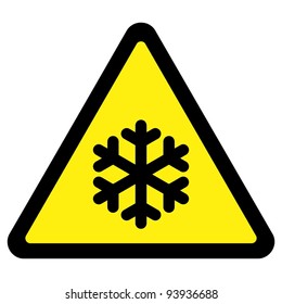Cold Warning Sign
