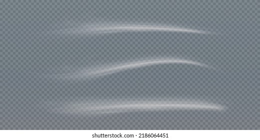 Cold winter wind texture. Holiday vector blizzard. Christmas effect of a cold blizzard. Vector PNG.