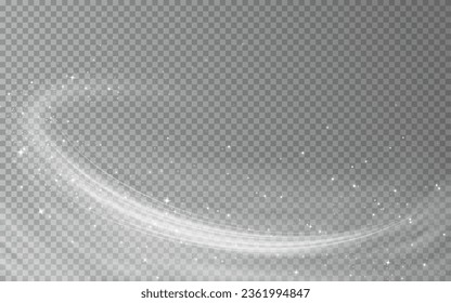 Cold winter wind texture. Holiday vector blizzard. Christmas effect of a cold blizzard. Vector PNG.	