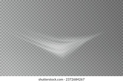 Frío de textura de viento de invierno. Blizzard vectorial de vacaciones. Efecto navideño de una ventisca fría. Vector PNG.	
