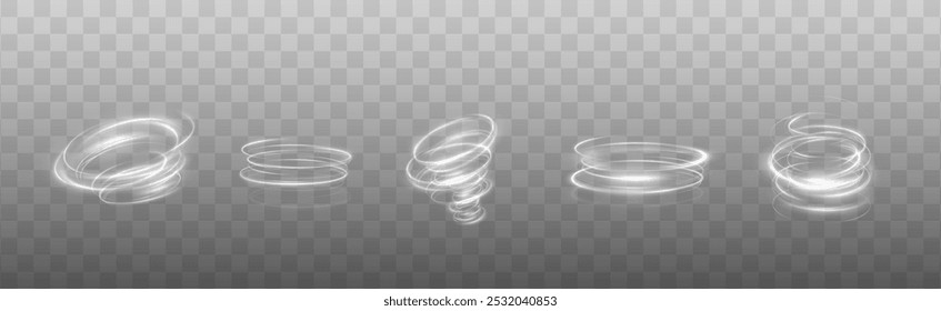 Textura de vento de inverno frio. Nevasca vetorial de feriado. Efeito de Natal de uma nevasca fria. Tornado vetor branco, turbilhão de inverno branco , luz funil branco , redemoinho branco linhas luz. Torção festiva.