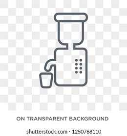 Cold-pressed juicer icon. Cold-pressed juicer design concept from Electronic devices collection. Simple element vector illustration on transparent background.