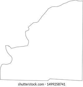 Cole County Map In Missouri State