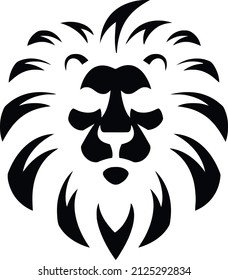 coleman lion head silhouette logo svg