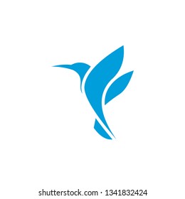 Colibri Bird Logo Template
