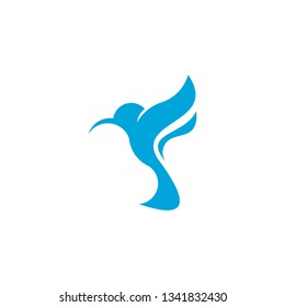 Colibri Bird Logo Template
