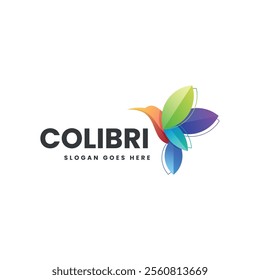 Colibri Gradient Colorful Logo Template