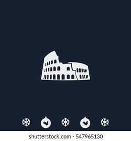 Coliseum icon.