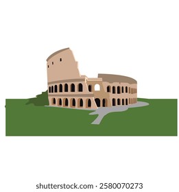 Coliseum in Rome, Italy, vektor