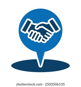 Collaborate Zone icon line vector illustration