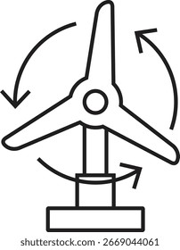 Collaboration exchange icon with two people and circular arrows, teamwork and partnership outline design with transparent background