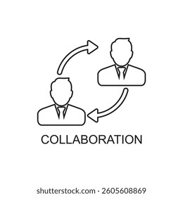 collaboration icon , business icon vector