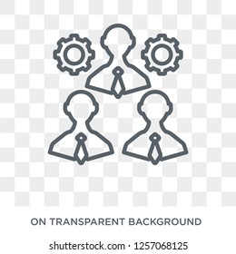 Collaboration icon. Collaboration design concept from  collection. Simple element vector illustration on transparent background.