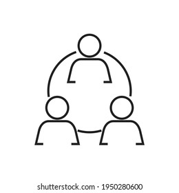 Collaboration icon design. vector illustration
