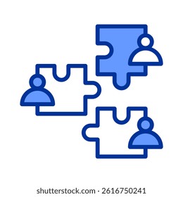 Collaboration Icon Element For Design