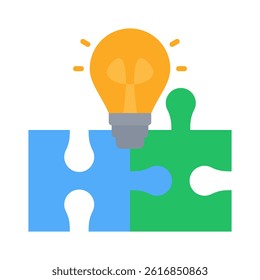 Collaboration Icon Element for Design