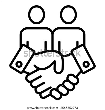 Collaboration Icon Element For Design