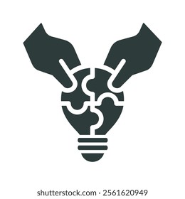 Collaboration icon vector illustration. Simple filled style