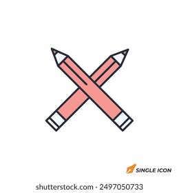 Collaboration icon vector illustration. Collaboration symbol isolated on white background