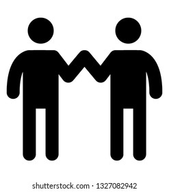 Collaboration pictogram/ideogram design
