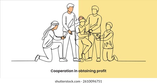 Collaboration plays a crucial role in generating profit and increasing earnings. When individuals or businesses work together, they leverage their combined skills, resources, and expertise to achieve	