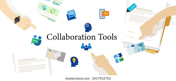 collaboration tool communication team organize productivity for conversation information business
