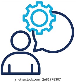 Collaboration Tools Icon Element For Design