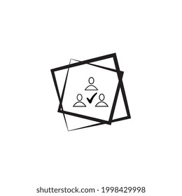 Collaboration vector icon on white background. Flat vector collaboration icon symbol sign from modern startup strategy and success collection for mobile concept and web apps design.