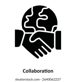 Collaboration Vector Icon which can easily modify or edit
