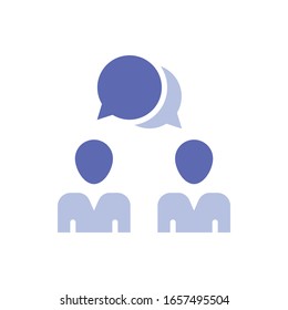 Collaboration Vector illustration. Business Investment and Growth Glyph Style icon. EPS 10