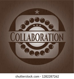 Collaboration wood emblem
