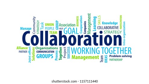 5,811 Collaboration word cloud Images, Stock Photos & Vectors ...