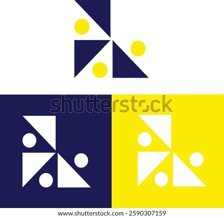 Collaborative Letter L logo representing unity, community, and shared growth