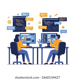 Collaborative software development environment for enhanced project efficiency and teamwork