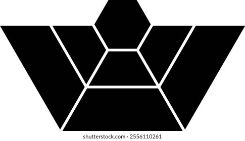 Collage abstract geometric hexagon photo illustration. background for picture mood board and presentation. 