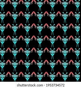 Collage contemporary seamless vector pattern.Trendy Modern Art design for paper, cover, fabric, interior decor and other users. Unique abstract vector design seamless pattern.