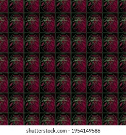 Collage contemporary seamless vector pattern.Trendy Modern Art design for paper, cover, fabric, interior decor and other users. Unique abstract vector design seamless pattern.